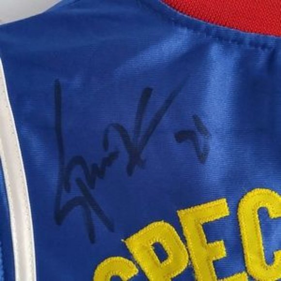 Harlem Globetrotters Special K 21 Tank Signed by Special K SZ M - Picture 2 of 7